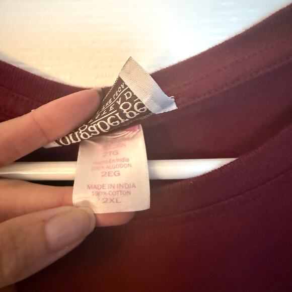 Vintage Longaberger Homestead Shirt Men’s Size 2XL Burgundy Basket Fall Graphic - Picture 4 of 6